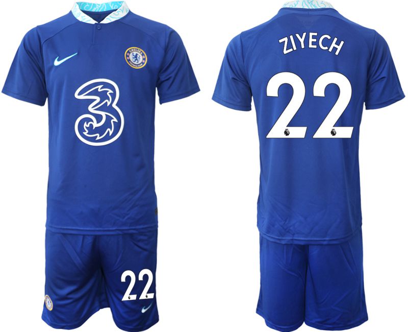 Men 2022-2023 Club Chelsea FC home blue 22 Soccer Jersey